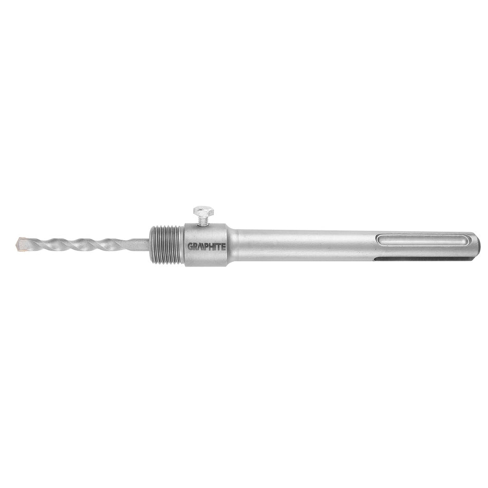 Adaptér pre dierovacie píly SDS Max a pilotný vrták M22 190 mm od GRAPHITE nájdeš na naravis.sk