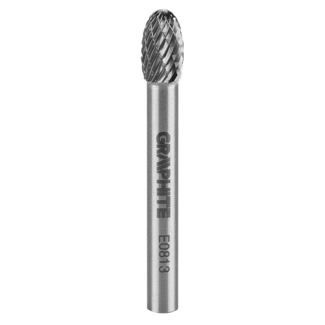 Fréza na kov HM, typ E (oválna), 8 x 13 mm, stopka 6 x 45 mm od GRAPHITE nájdeš na naravis.sk