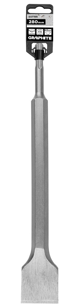 Plochý sekáč SDS Plus 40 x 17 x 280 mm od GRAPHITE nájdeš na naravis.sk