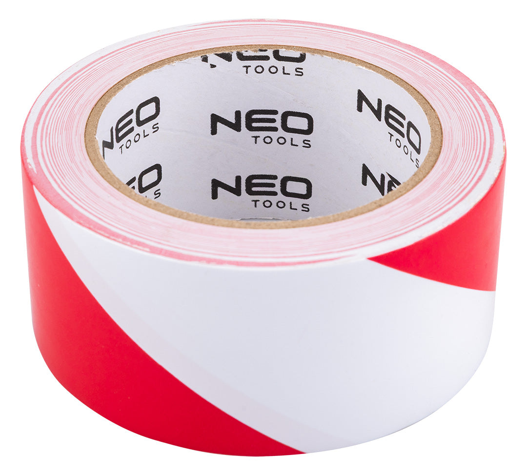 Samolepiaca červená a biela výstražná páska 50 mm x 33 m od NEO TOOLS nájdeš na naravis.sk