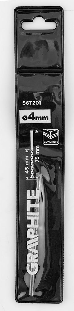 Vrták do betónu 4 x 75 mm od GRAPHITE nájdeš na naravis.sk