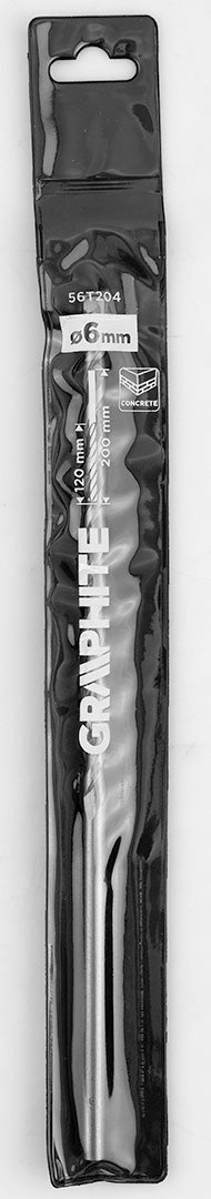 Vrták do betónu 6 x 200 mm od GRAPHITE nájdeš na naravis.sk