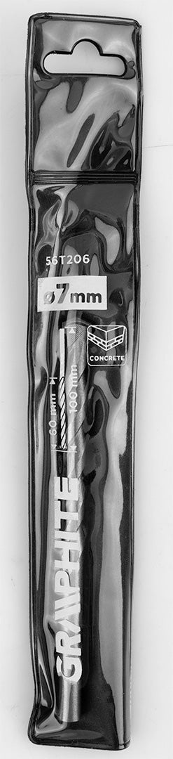Vrták do betónu 7 x 100 mm od GRAPHITE nájdeš na naravis.sk