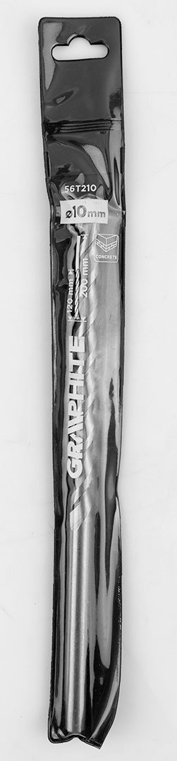 Vrták do betónu 10 x 200 mm od GRAPHITE nájdeš na naravis.sk