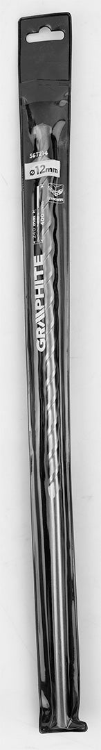 Vrták do betónu 12 x 400 mm od GRAPHITE nájdeš na naravis.sk