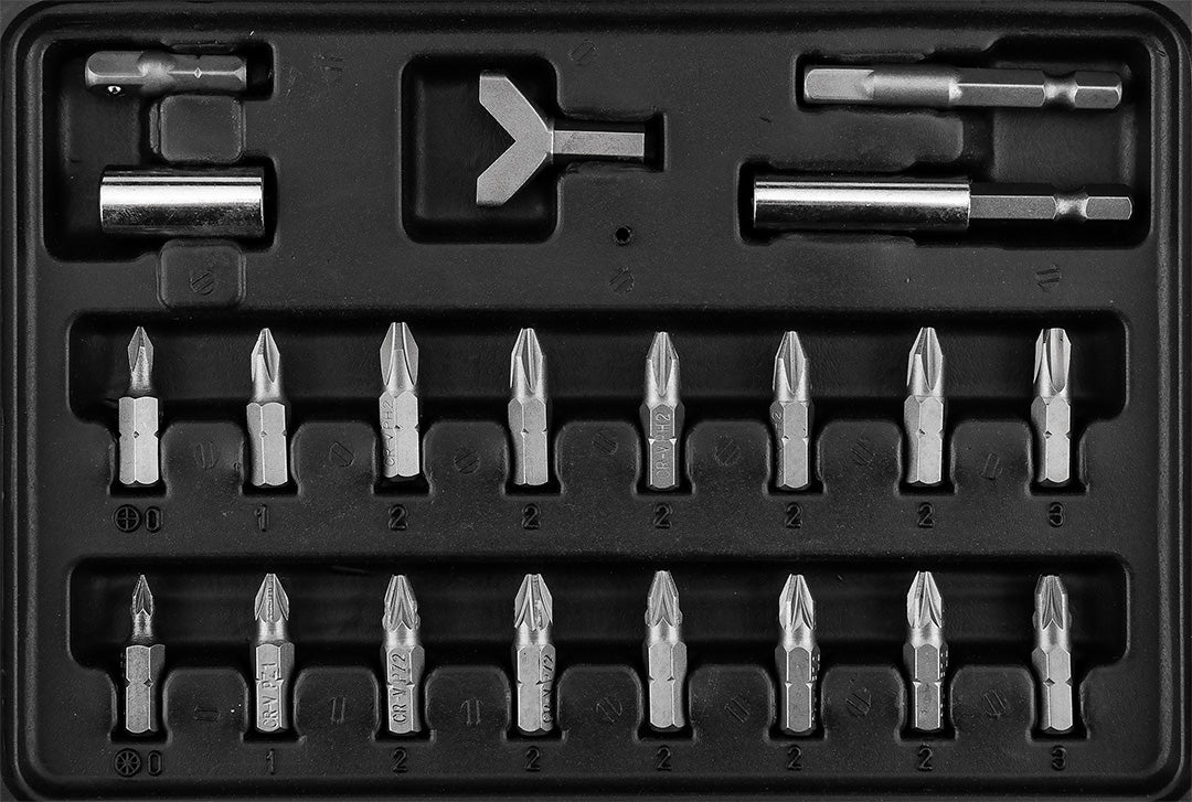 Sada bitov 25 mm, s magnetickým držiakom 60 mm, 100 ks. od GRAPHITE nájdeš na naravis.sk