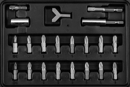 Sada bitov 25 mm, s magnetickým držiakom 60 mm, 100 ks. od GRAPHITE nájdeš na naravis.sk