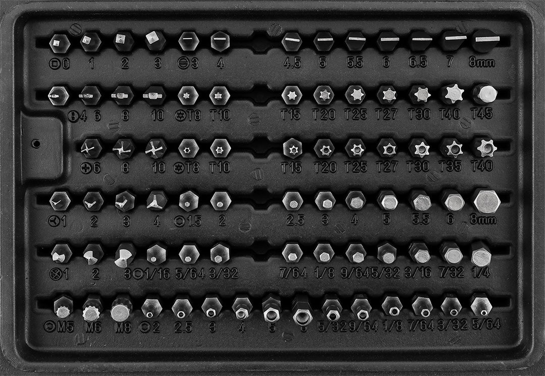 Sada bitov 25 mm, s magnetickým držiakom 60 mm, 100 ks. od GRAPHITE nájdeš na naravis.sk