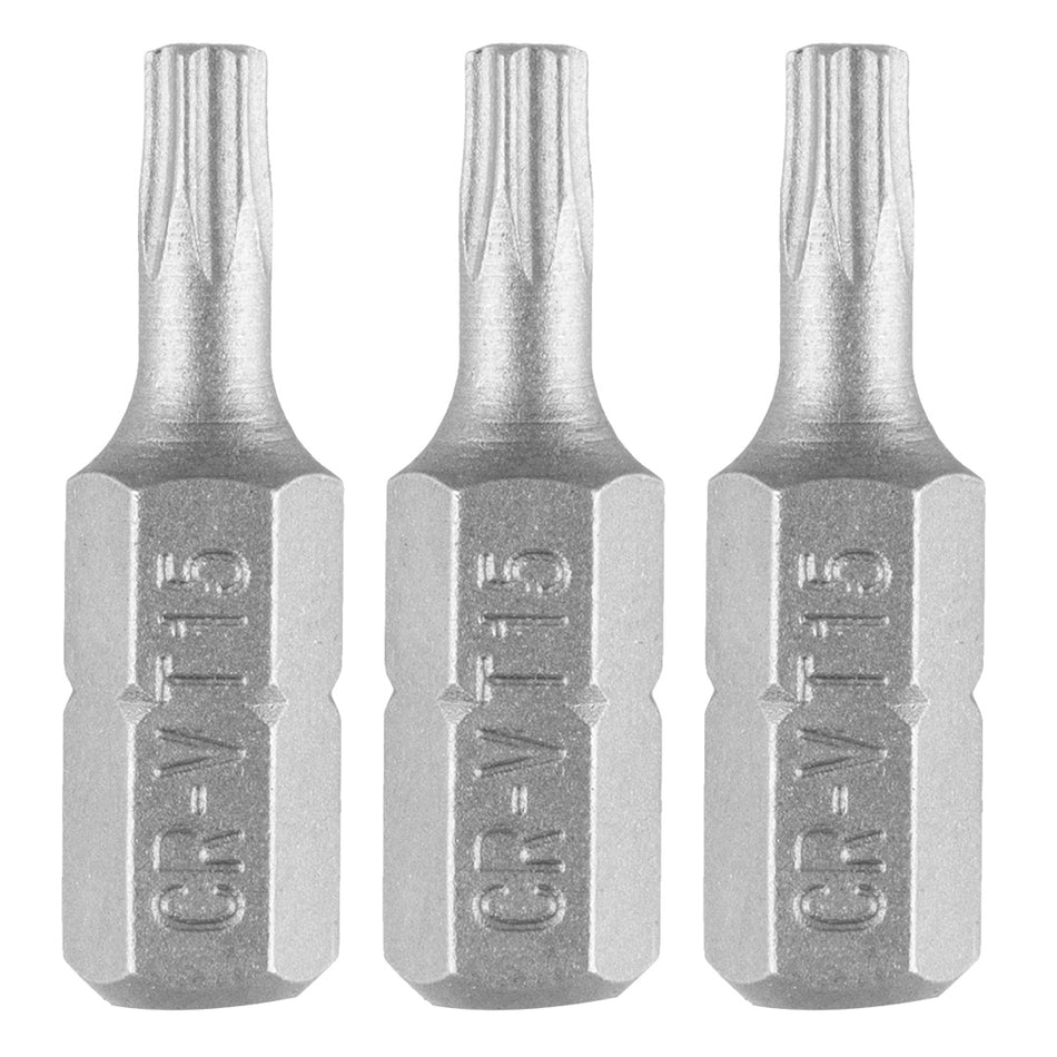 Bity Torx T15 x 25 mm, 3 ks. od GRAPHITE nájdeš na naravis.sk