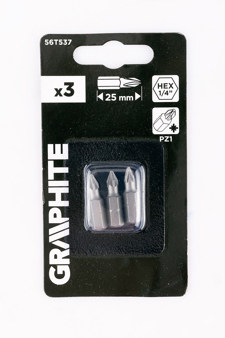 Bity PZ1 x 25 mm, 3 ks. od GRAPHITE nájdeš na naravis.sk