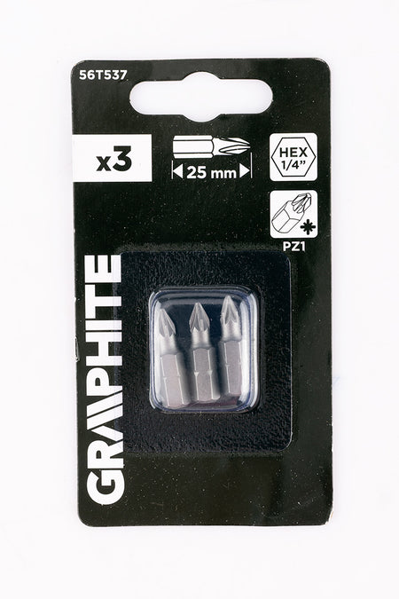 Bity PZ1 x 25 mm, 3 ks. od GRAPHITE nájdeš na naravis.sk