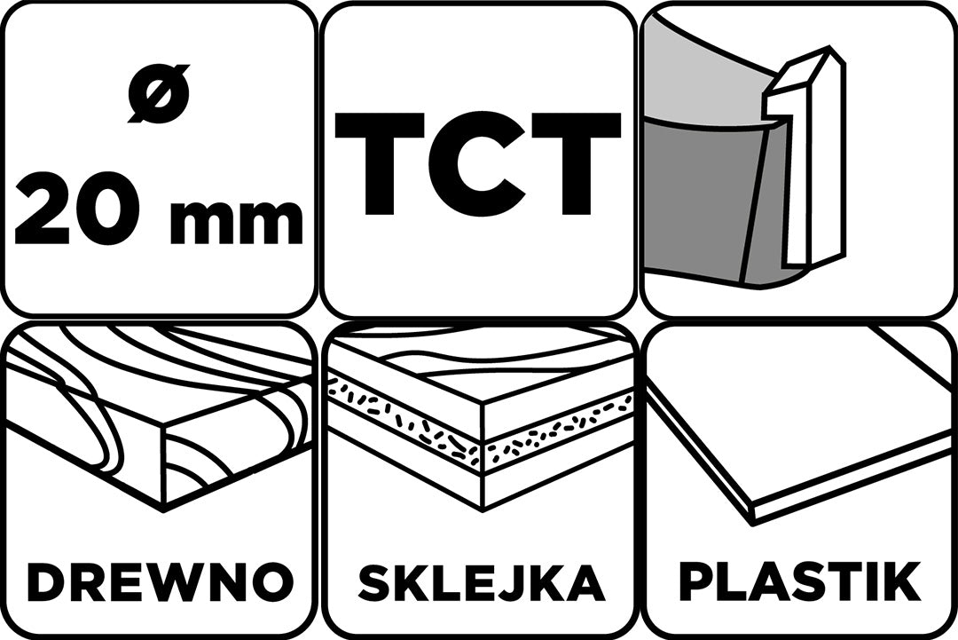 Vidlicový nôž 20 mm od GRAPHITE nájdeš na naravis.sk