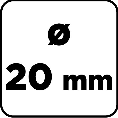 Vidlicový nôž 20 mm od GRAPHITE nájdeš na naravis.sk
