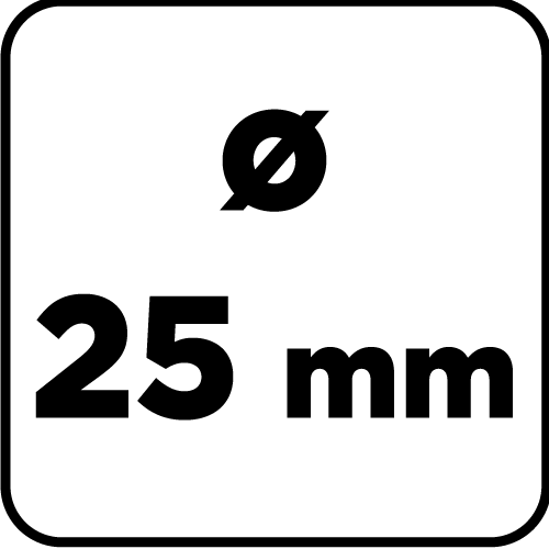 Vidlicový nôž 25 mm od GRAPHITE nájdeš na naravis.sk