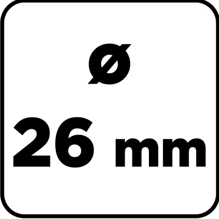 Vidlicový nôž 26 mm od GRAPHITE nájdeš na naravis.sk