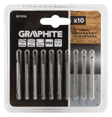 Sada vrtákov pre minibrúsku, 10 ks. od GRAPHITE nájdeš na naravis.sk