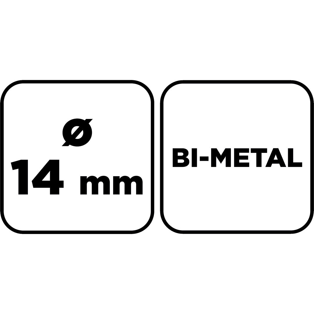 Bimetalová píla na diery 14 mm od GRAPHITE nájdeš na naravis.sk