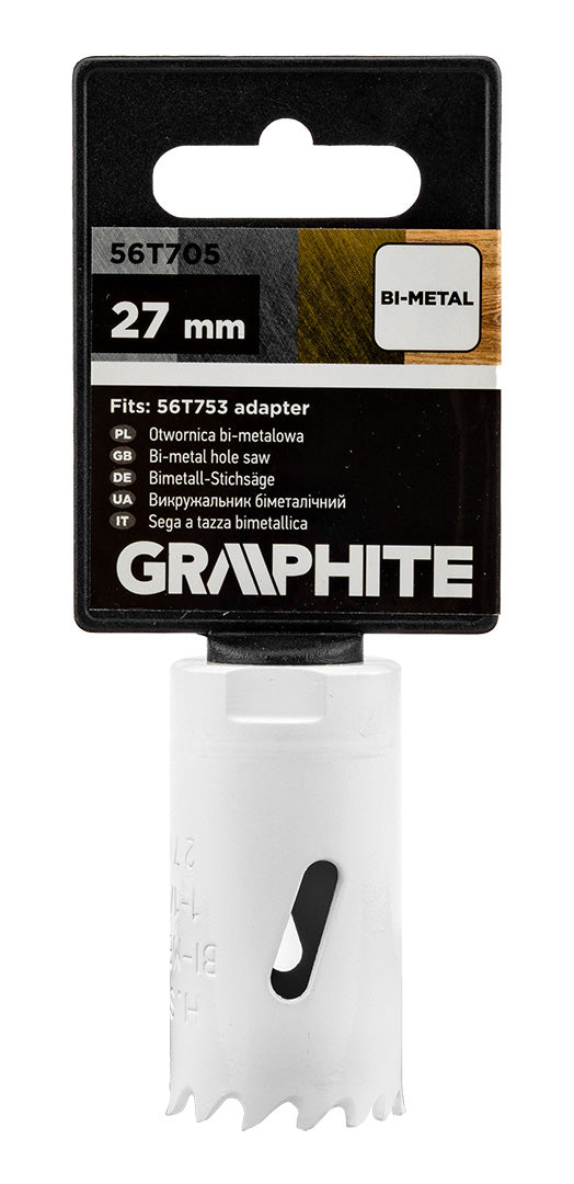 Bimetalová píla na diery 27 mm od GRAPHITE nájdeš na naravis.sk