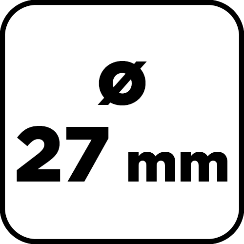 Bimetalová píla na diery 27 mm od GRAPHITE nájdeš na naravis.sk