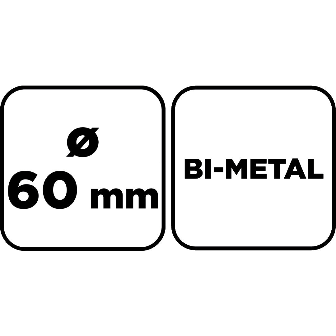 Bimetalová píla na diery 60 mm od GRAPHITE nájdeš na naravis.sk
