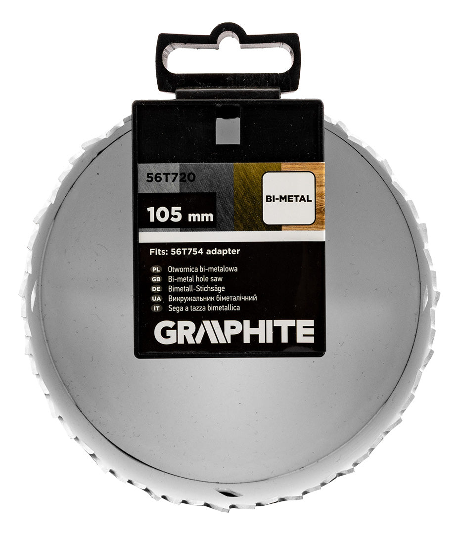 Bimetalová píla na diery 105 mm od GRAPHITE nájdeš na naravis.sk