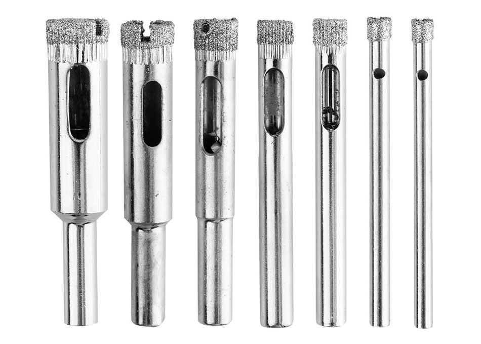 Diamantové vrtáky 4-12 mm s vodítkom, sada 8 ks. od GRAPHITE nájdeš na naravis.sk