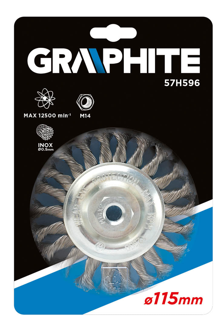 Drфtenб kefa, 115 mm x M14, INOX od GRAPHITE nájdeš na naravis.sk