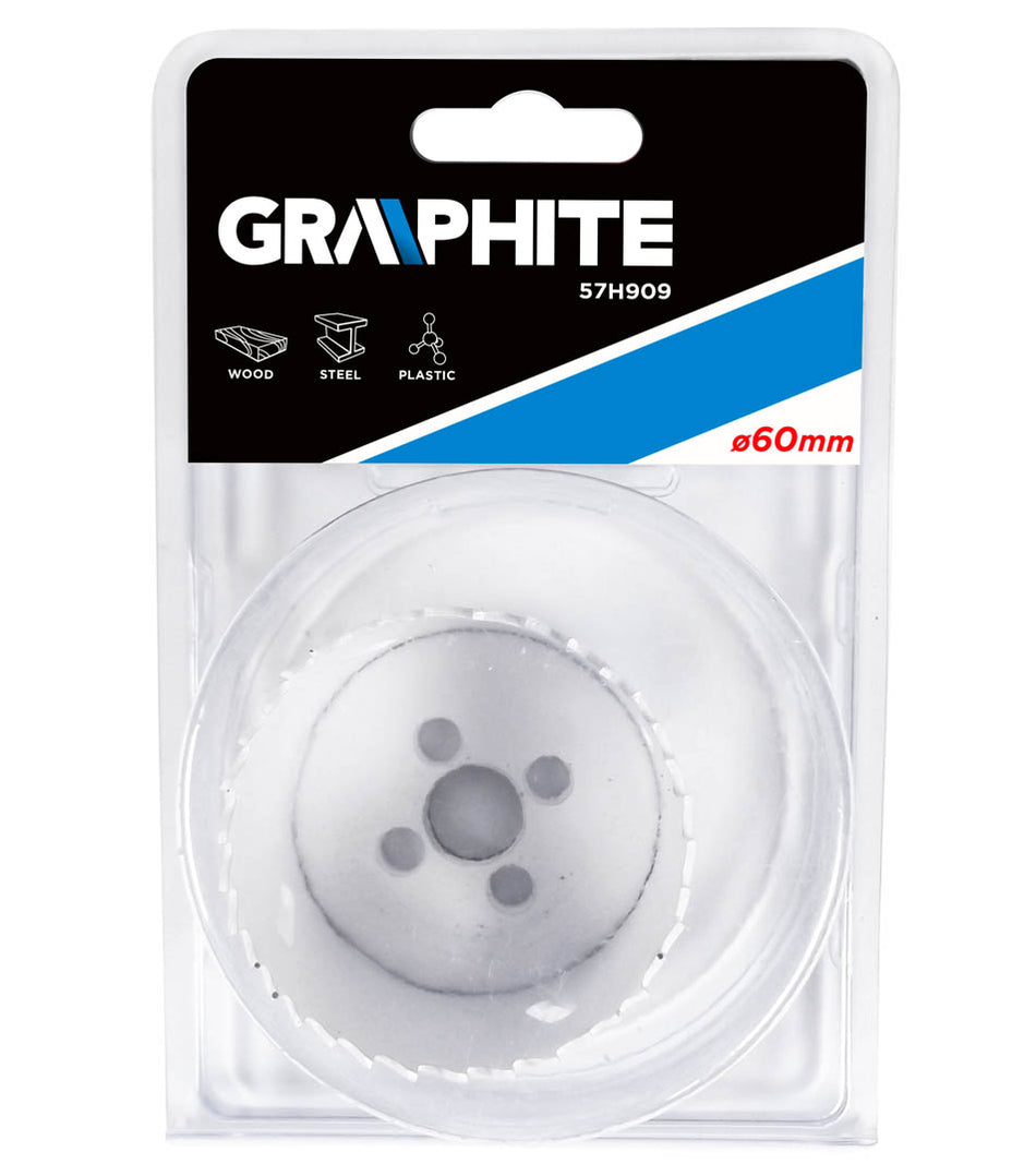 Bimetalová dierovacia píla 60 mm od GRAPHITE nájdeš na naravis.sk