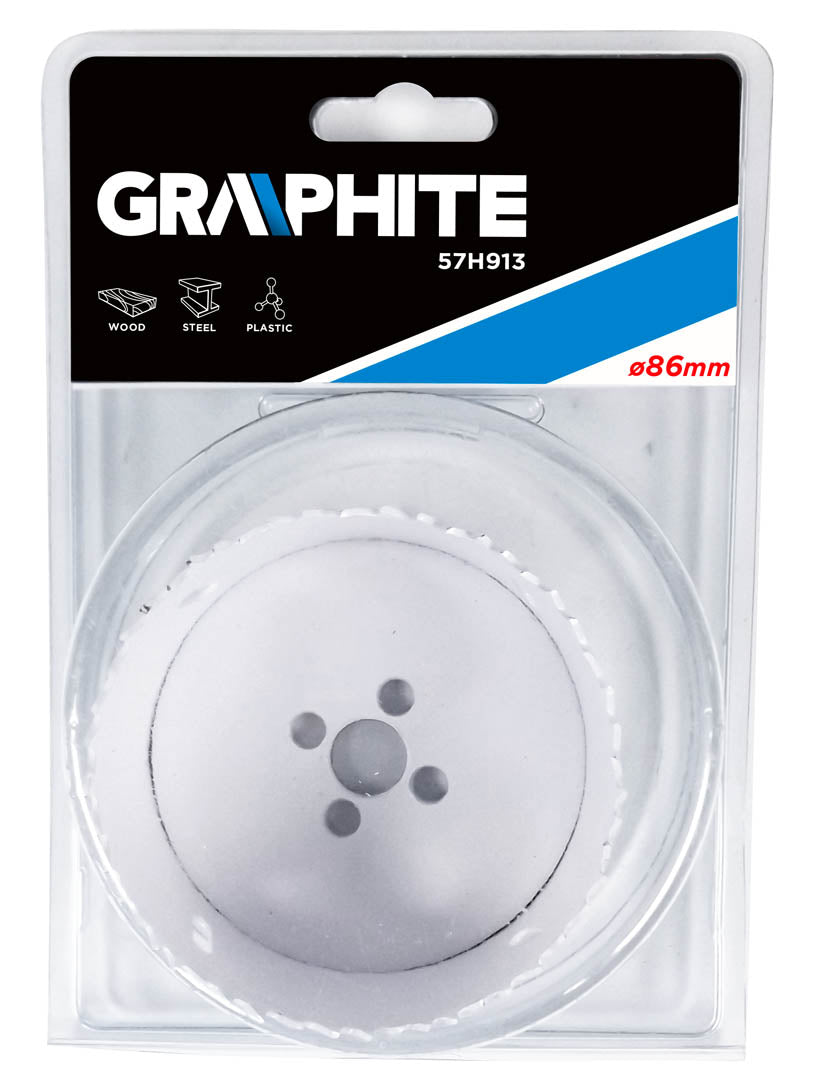 Bimetalová dierovacia píla 86 mm od GRAPHITE nájdeš na naravis.sk