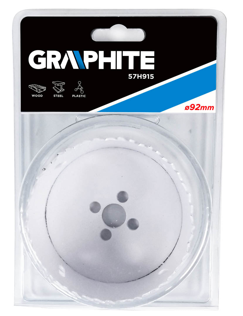 Bimetalová dierovacia píla 92 mm od GRAPHITE nájdeš na naravis.sk