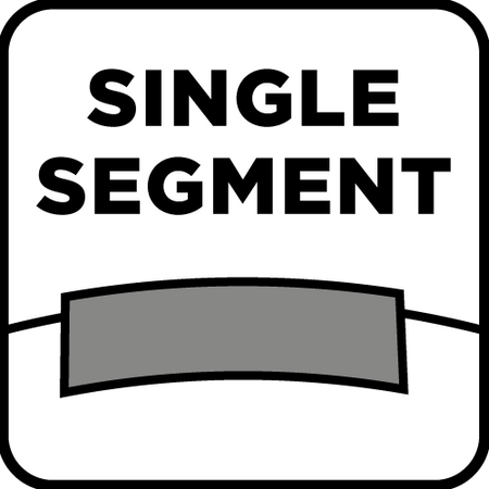 Diamantový brúsny kotúč, 1 segment, 125 x 22,2 mm, suchý od GRAPHITE nájdeš na naravis.sk