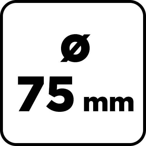 75 mm nylonová kefa so 6 mm drieku od GRAPHITE nájdeš na naravis.sk