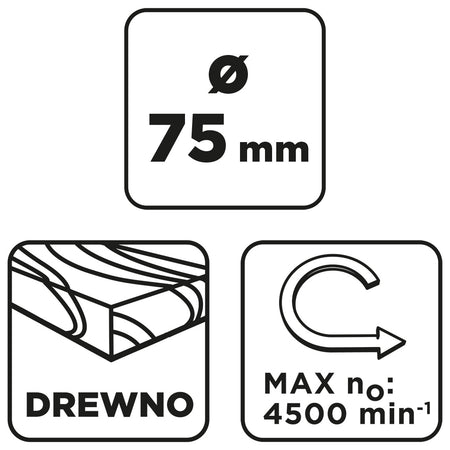 75 mm nylonová kefa so 6 mm stopkou od GRAPHITE nájdeš na naravis.sk