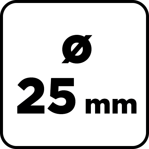 25 mm nylonová kefa so 6 mm stopkou od GRAPHITE nájdeš na naravis.sk