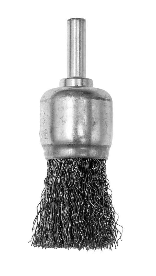 Drôtená kefa 24 mm, krimpovaný drôt, oceľ, so 6 mm stopkou od GRAPHITE nájdeš na naravis.sk