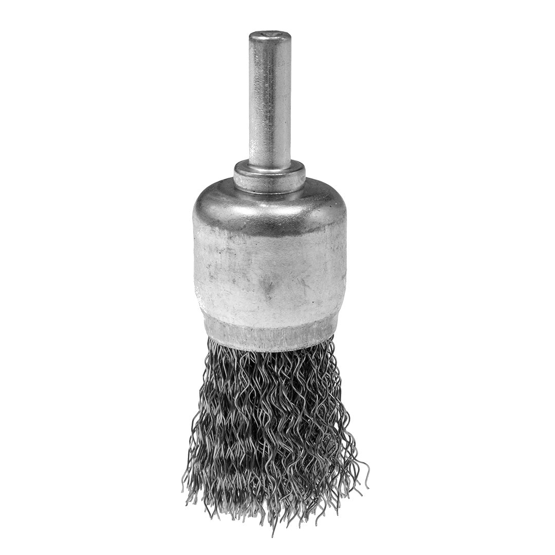 Drôtená kefa 24 mm, krimpovaný drôt, oceľ, so 6 mm stopkou od GRAPHITE nájdeš na naravis.sk