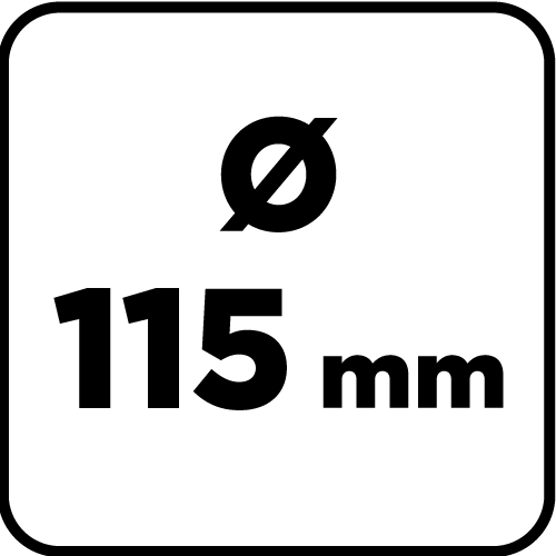 115 mm drôtená kefa, krútené oceľové lanko, M14 od GRAPHITE nájdeš na naravis.sk