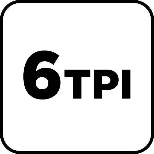 Sada pílových listov, 6 TPI, 10 TPI, HCS, T-rukoväť, 5 ks. od GRAPHITE nájdeš na naravis.sk