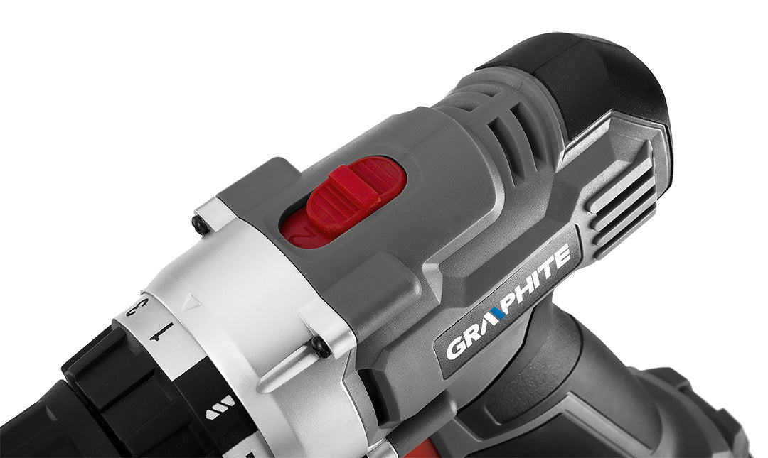 Akumulátorový vŕtací skrutkovač Energy+ 18 V, Li-Ion, samoupevňovacie skľučovadlo 10 mm, bez akumulátora od GRAPHITE nájdeš na naravis.sk