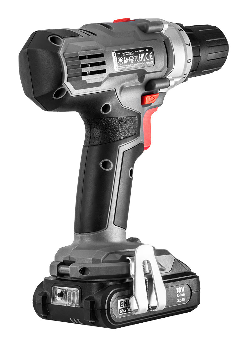 Akumulátorový vŕtací skrutkovač Energy+ 18 V, Li-Ion, 13 mm skľučovadlo, bez akumulátora od GRAPHITE nájdeš na naravis.sk
