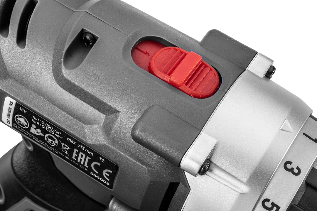 Akumulátorový vŕtací skrutkovač Energy+ 18 V, Li-Ion, 13 mm skľučovadlo, bez akumulátora od GRAPHITE nájdeš na naravis.sk