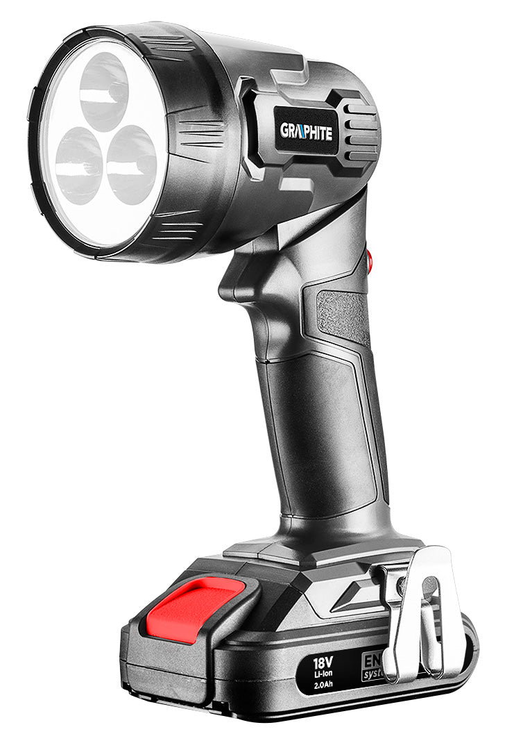 Akumulátorové svietidlo Energy+ 18 V, Li-Ion, bez akumulátora od GRAPHITE nájdeš na naravis.sk