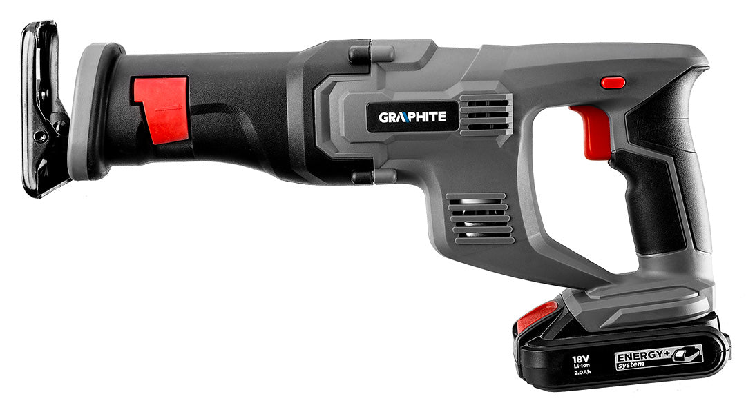 Chvostová píla akumulátorová Energy+ 18V, Li-Ion, bez akumulátora od GRAPHITE nájdeš na naravis.sk