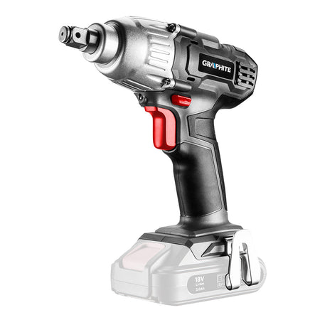 Akumulátorový rázový uťahovač Energy+ 18V, Li-Ion, bez akumulátora od GRAPHITE nájdeš na naravis.sk