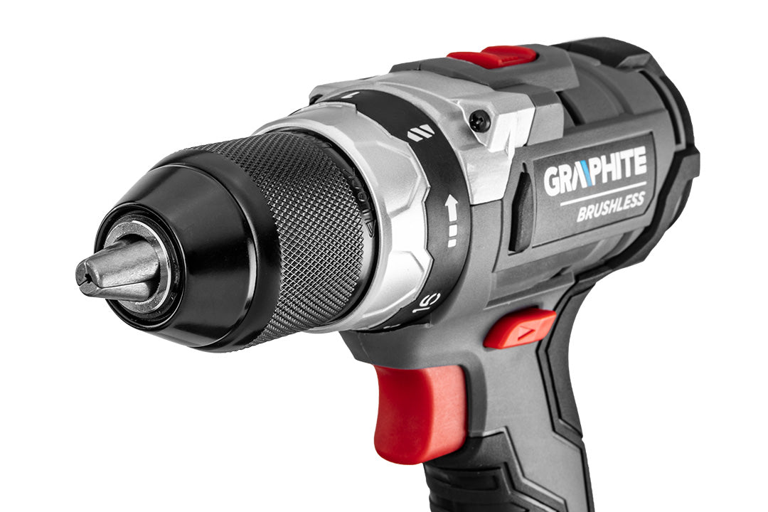 Akumulátorový vŕtací skrutkovač bezkefkový Energy+ 18V, Li-Ion, 13 mm, bez akumulátora od GRAPHITE nájdeš na naravis.sk