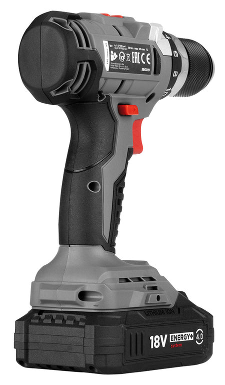 Akumulátorový vŕtací skrutkovač bezkefkový Energy+ 18V, Li-Ion, 13 mm, bez akumulátora od GRAPHITE nájdeš na naravis.sk