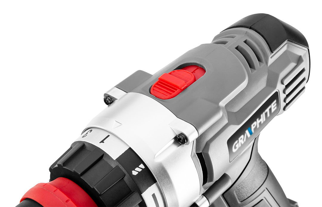 Akumulátorová vŕtačka/prístroj Energy+ 18V, Li-Ion, odnímateľné 10mm skľučovadlo, 2 2Ah akumulátory, nabíjanie, kufrík od GRAPHITE nájdeš na naravis.sk