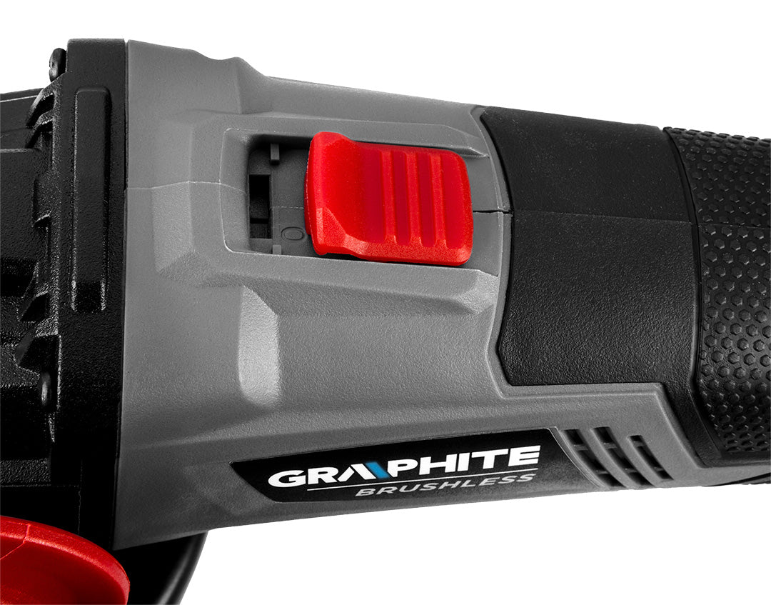 Akumulátorová bezkefková uhlová brúska Energy+ 18V, Li-Ion, kotúč 125mm, bez akumulátora od GRAPHITE nájdeš na naravis.sk