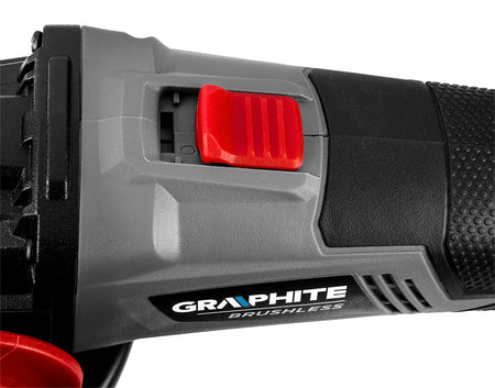 Akumulátorová bezkefková uhlová brúska Energy+ 18V, Li-Ion, kotúč 125mm, bez akumulátora od GRAPHITE nájdeš na naravis.sk