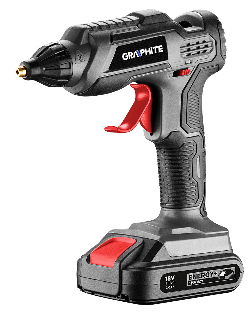 Akumulátorová lepiaca pištoľ Energy+ 18V, Li-Ion, bez akumulátora od GRAPHITE nájdeš na naravis.sk